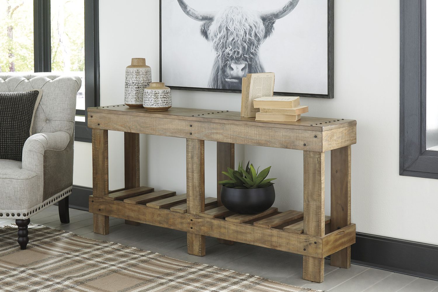 Susandeer Brown Sofa Table A4000219