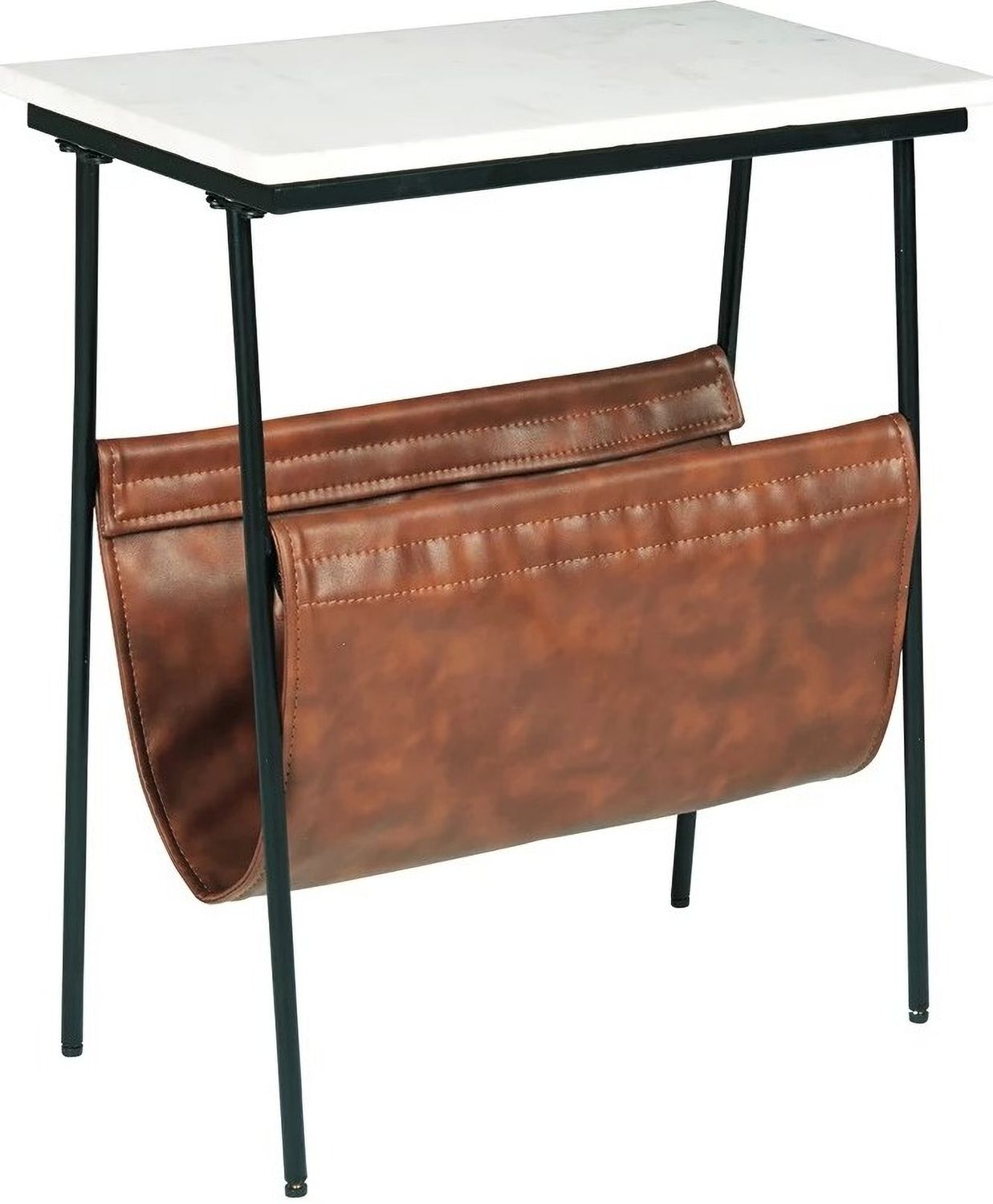 Etanbury Brown And Black Accent Table A4000254