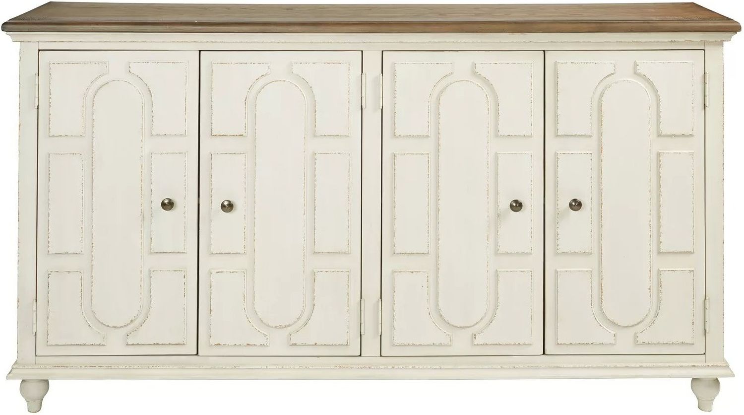 Roranville Antique White Accent Cabinet A4000268