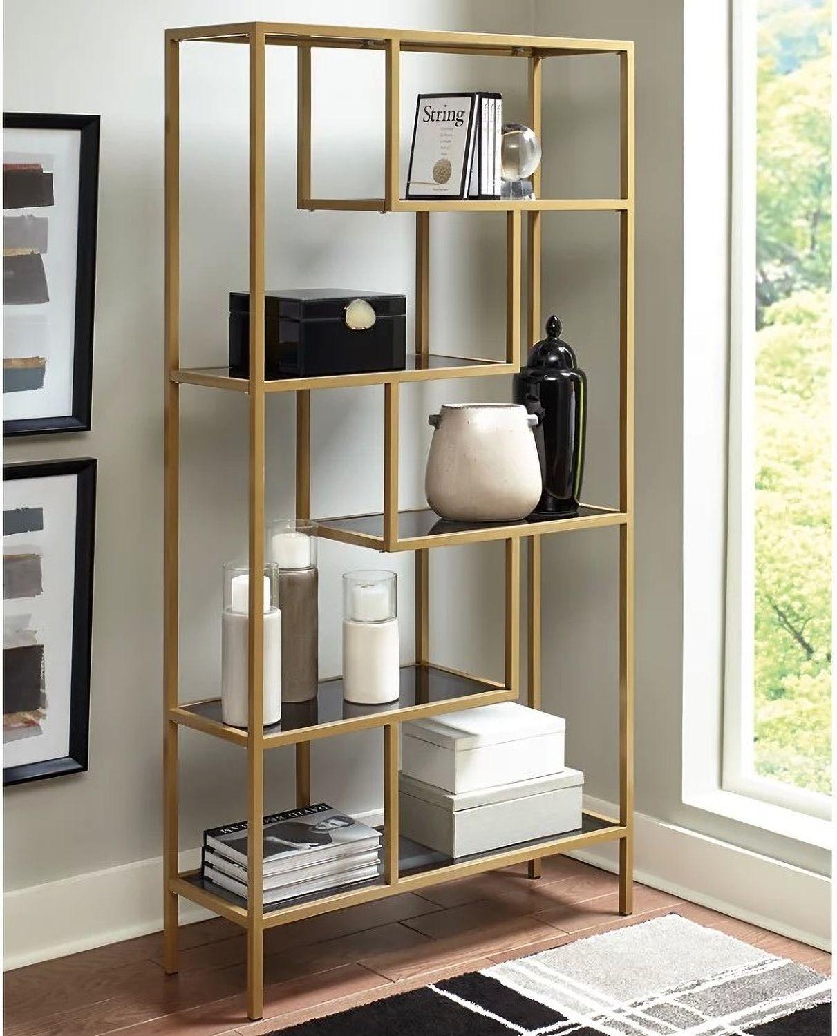 Frankwell Gold Bookcase A4000286