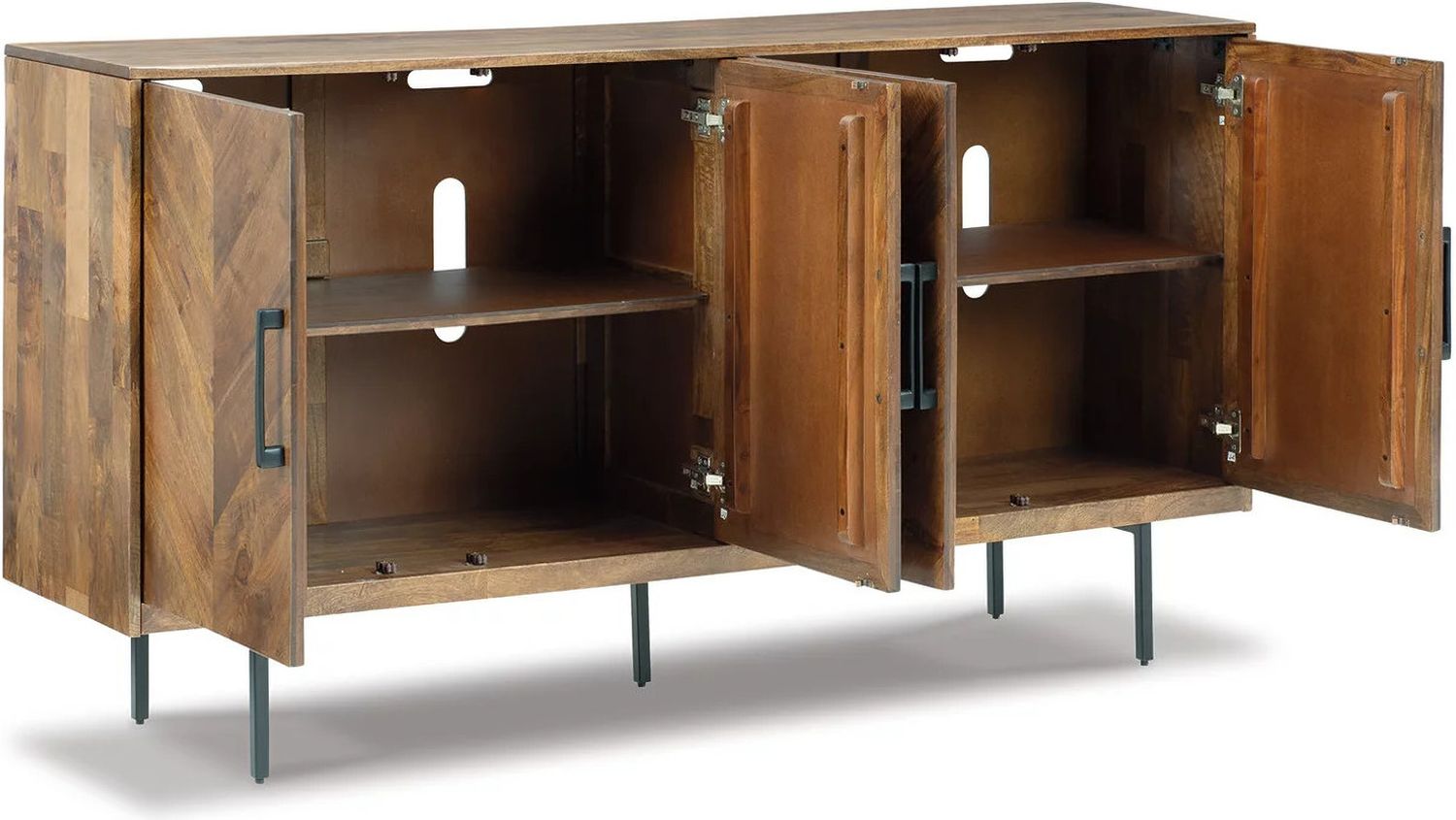 Prattville Brown Accent Cabinet A4000308