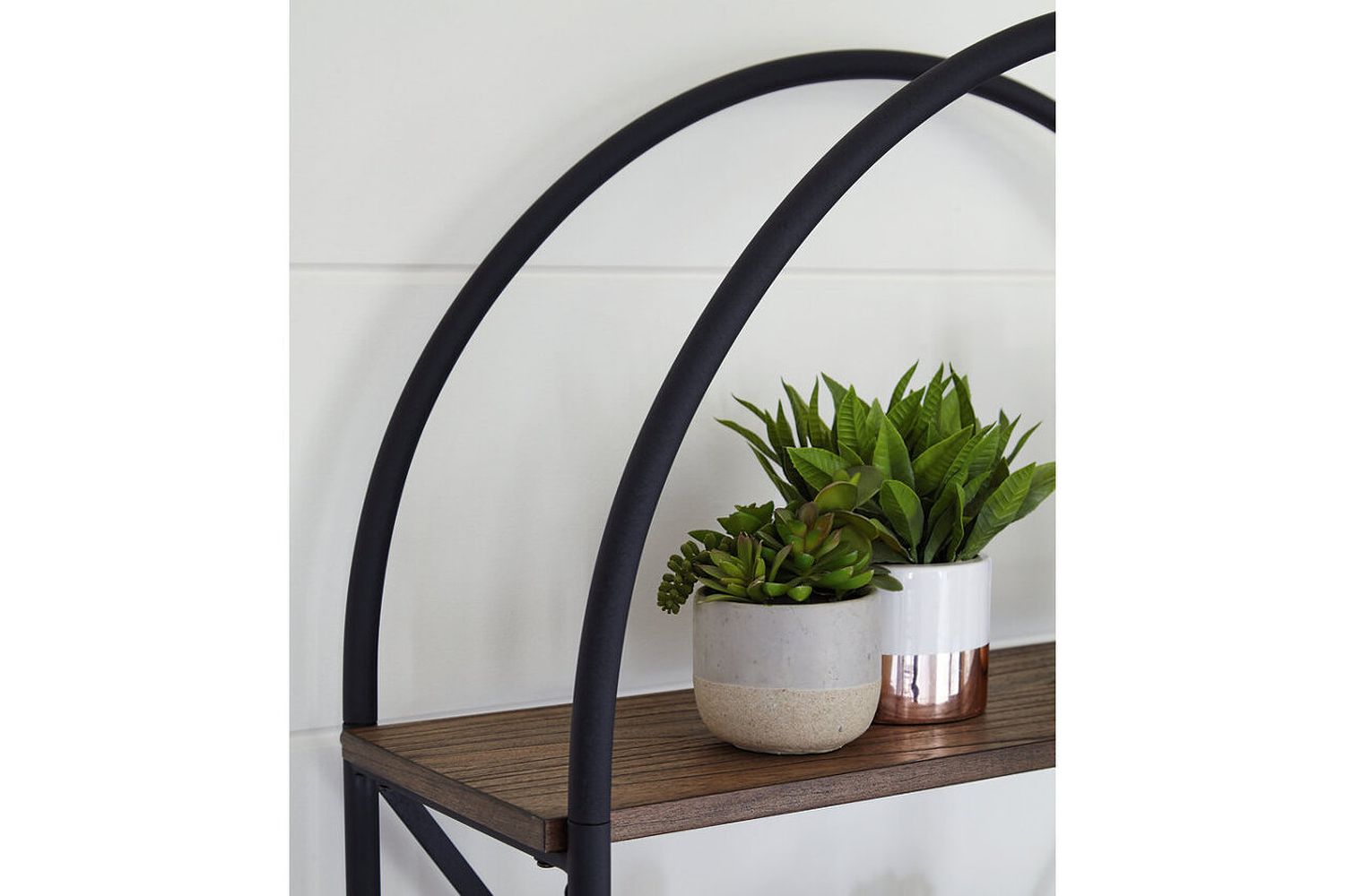 Galtbury Brown/Black Bookcase A4000325