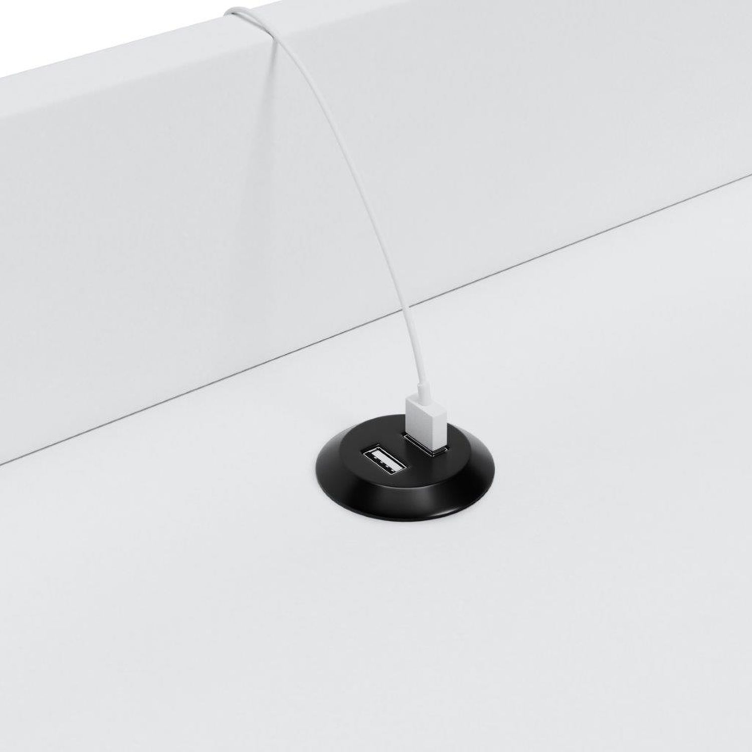 Blariden White Accent Table A4000367