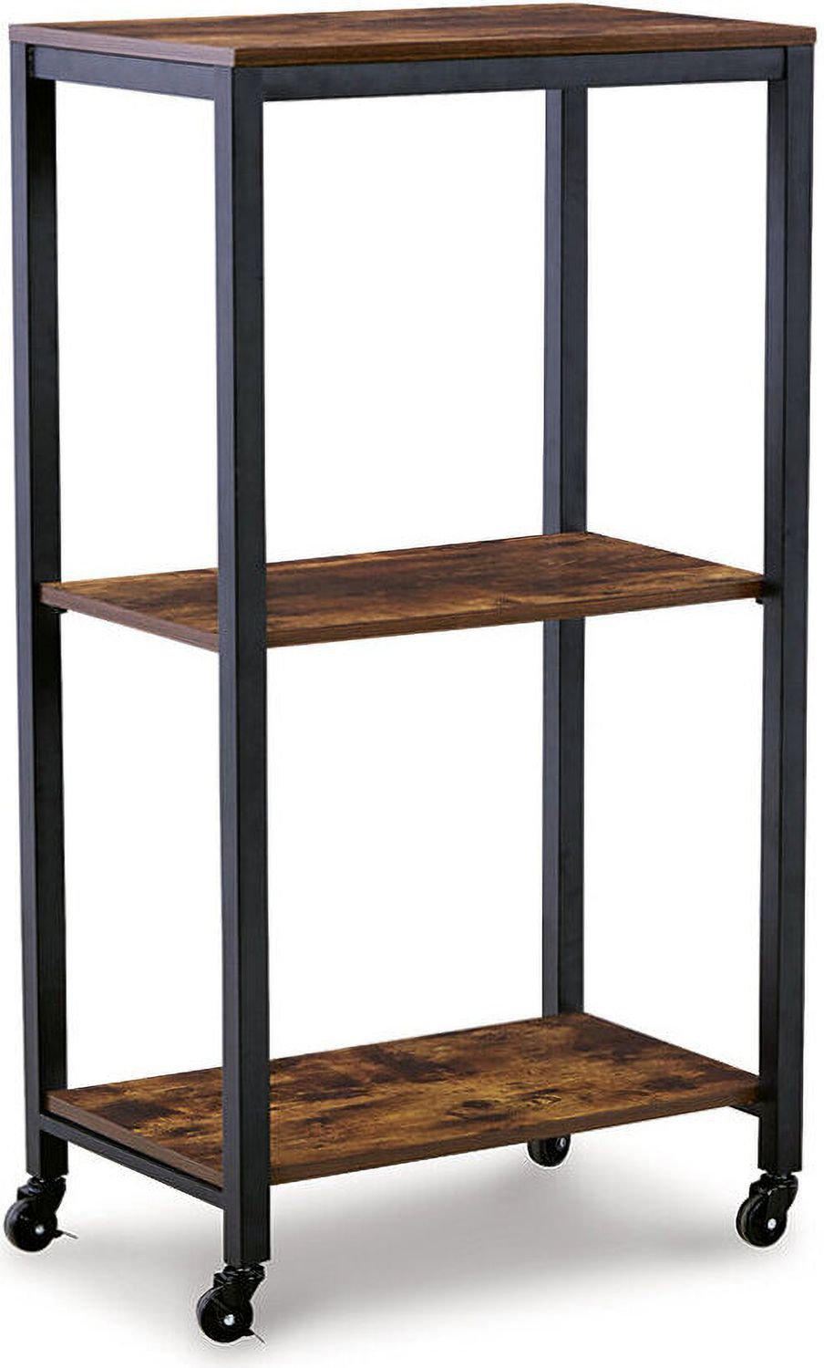 Bevinfield Brown And Black Bar Cart A4000394
