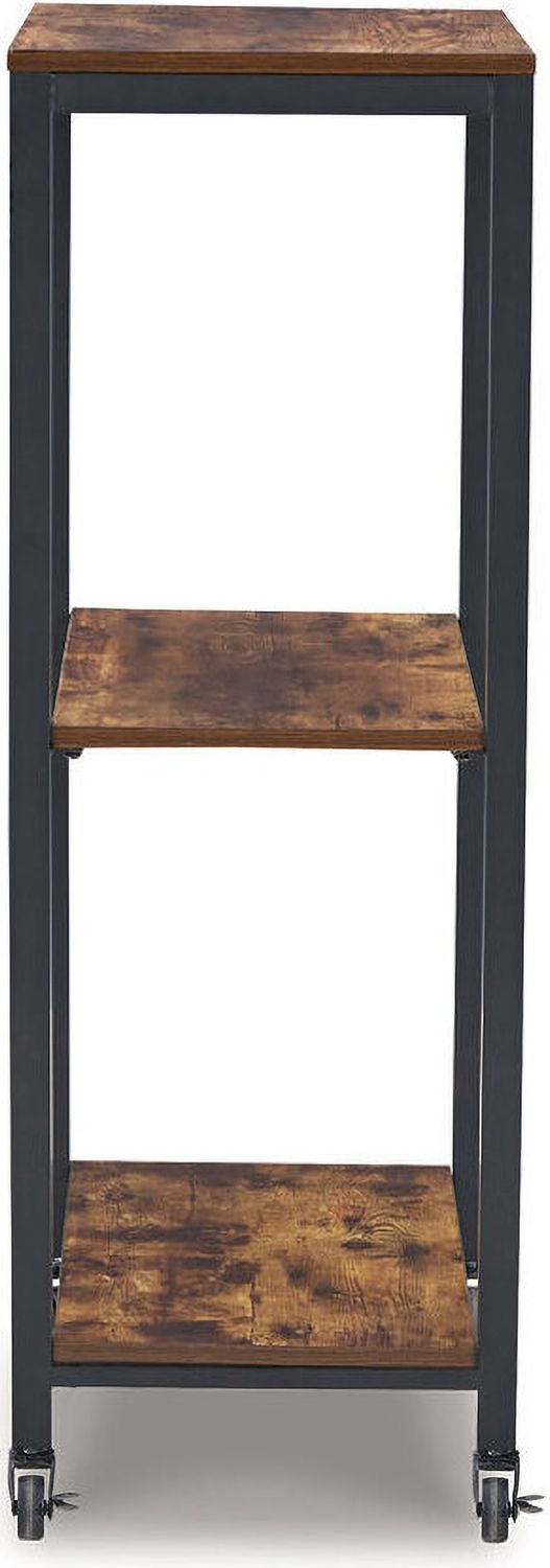 Bevinfield Brown And Black Bar Cart A4000394