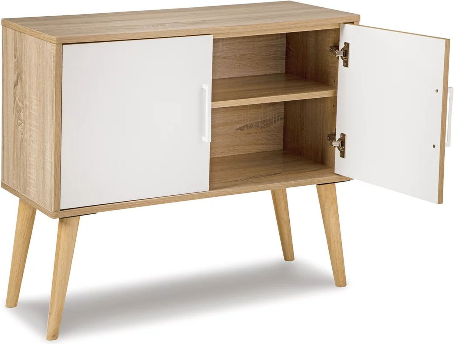 Orinfield Natural And White Accent Cabinet A4000396
