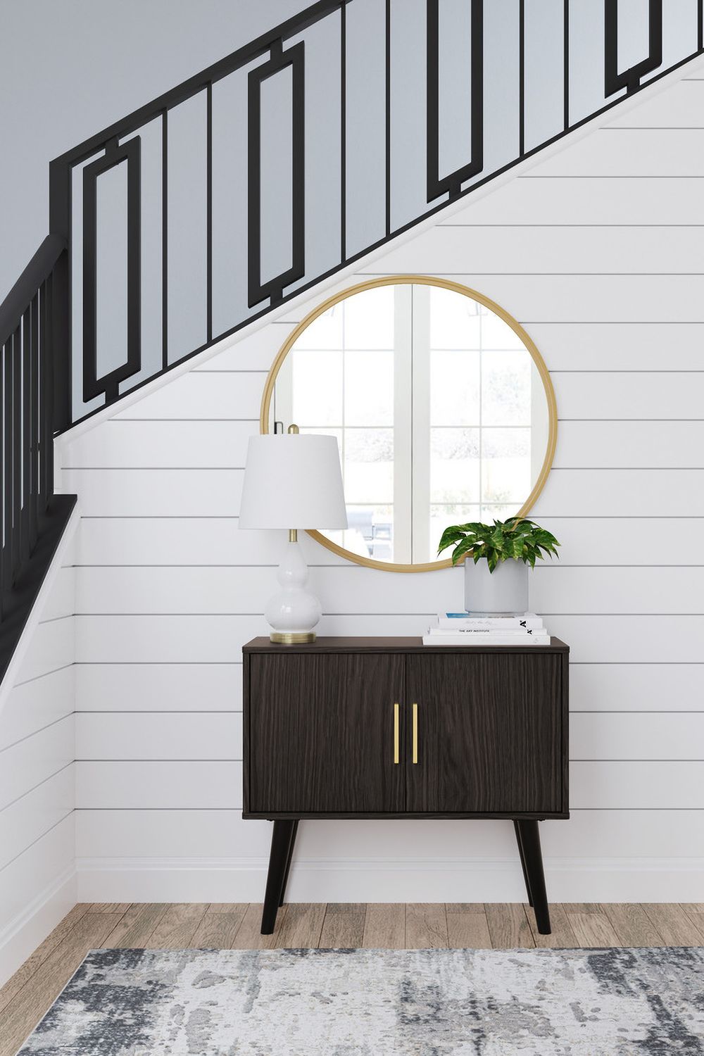 Orinfield Dark Brown Accent Cabinet A4000399