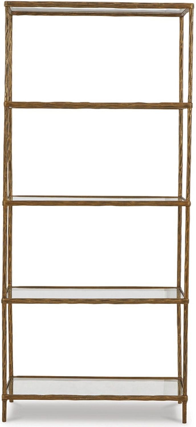 Ryandale Antique Brass Bookcase A4000441