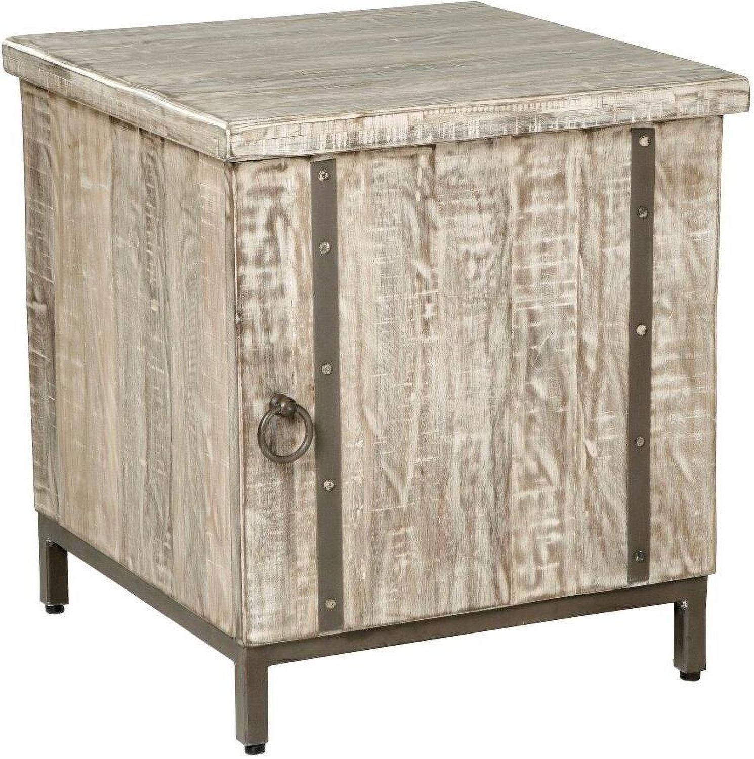Laddford Whitewash 1 Door Accent Cabinet A4000506