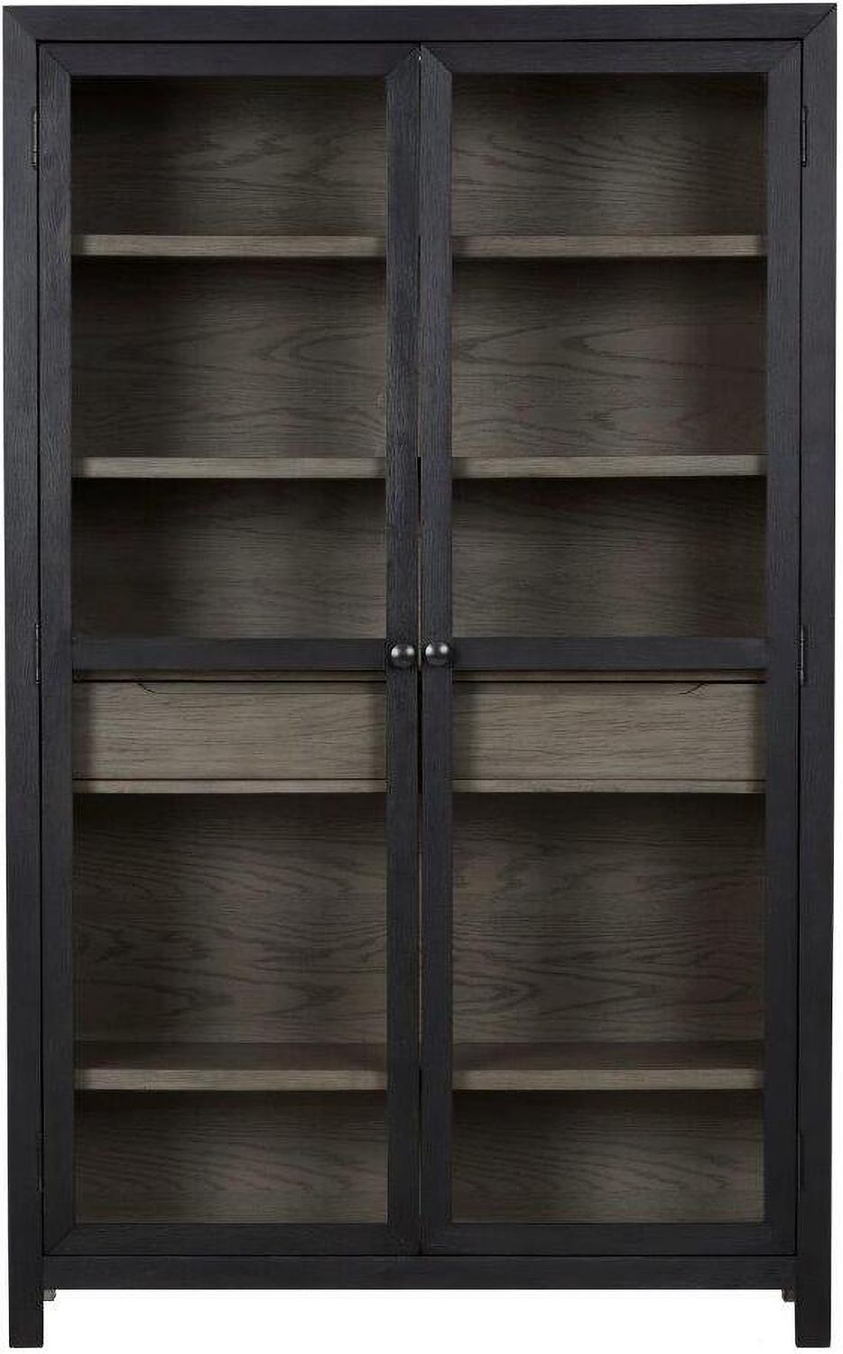 Lenston Black And Gray Tall Accent Cabinet A4000507