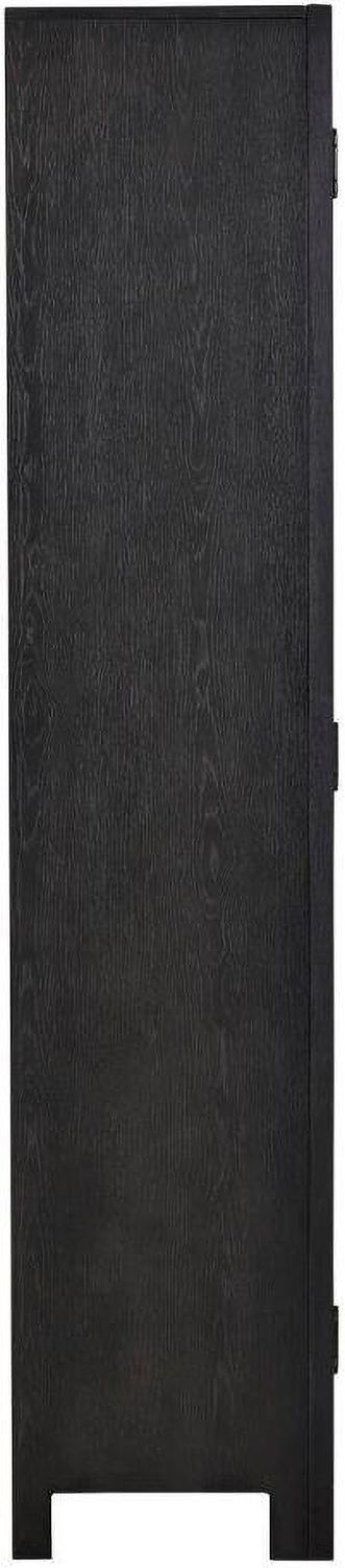 Lenston Black And Gray Tall Accent Cabinet A4000507