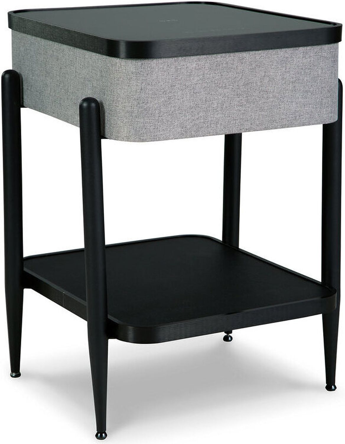 Jorvalee Gray And Black Accent Table A4000550