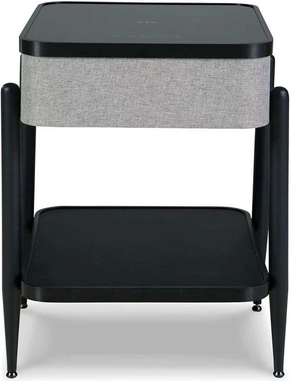 Jorvalee Gray And Black Accent Table A4000550