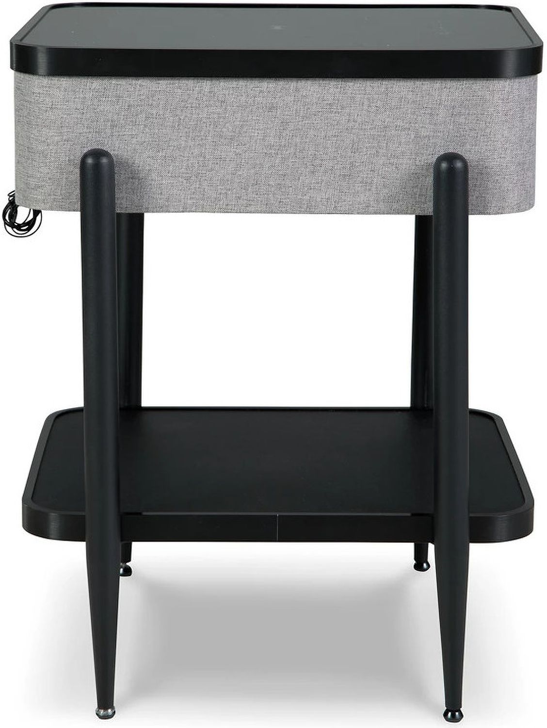 Jorvalee Gray And Black Accent Table A4000550