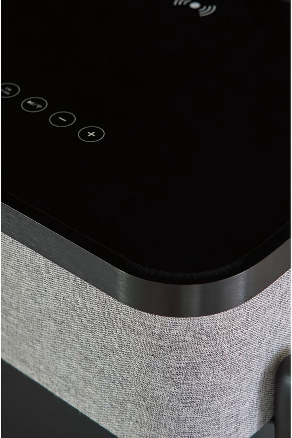 Jorvalee Gray And Black Accent Table A4000550