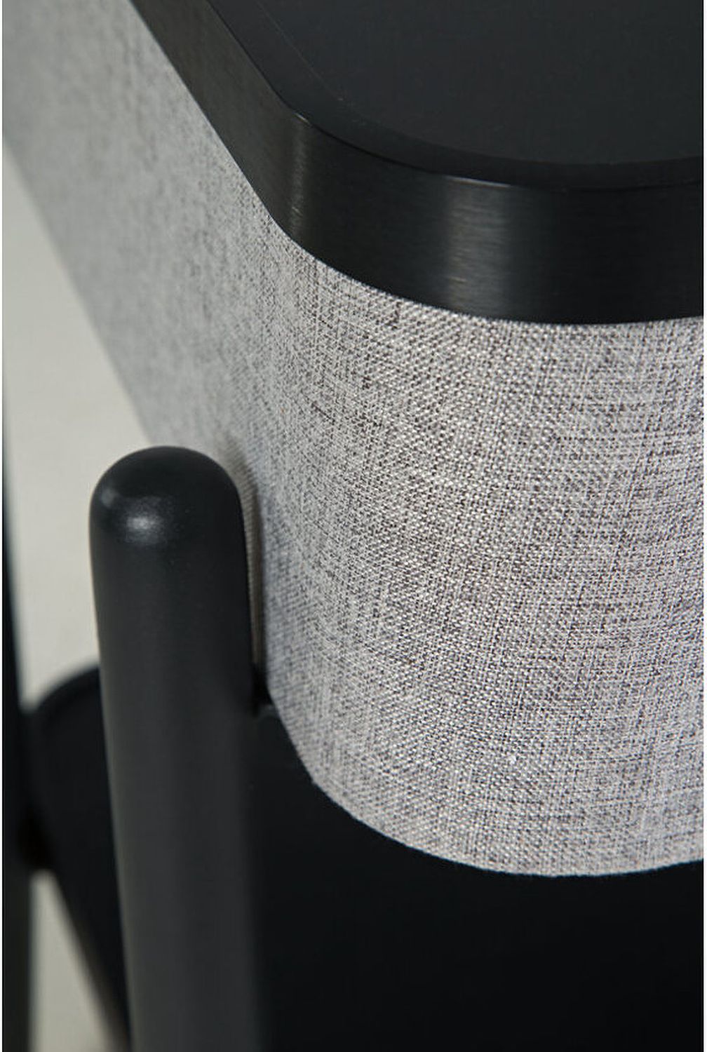Jorvalee Gray And Black Accent Table A4000550