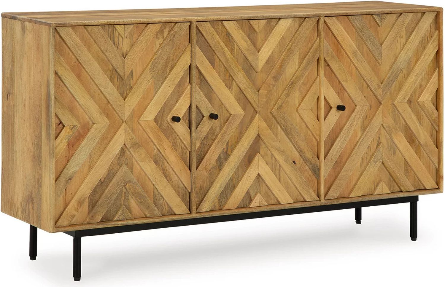 Cadewick Accent Cabinet In Natural A4000570