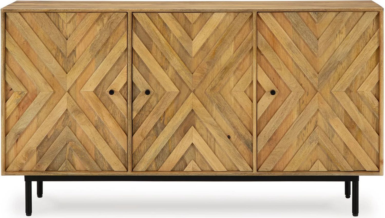Cadewick Accent Cabinet In Natural A4000570