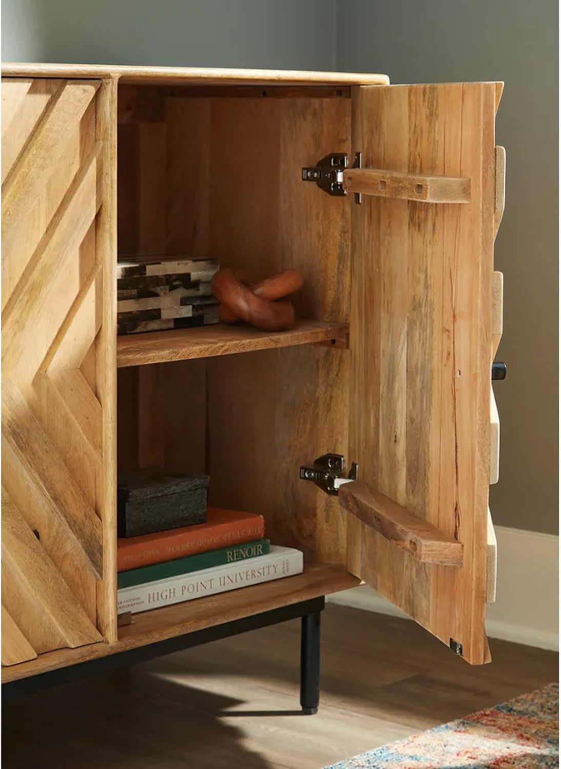 Cadewick Accent Cabinet In Natural A4000570