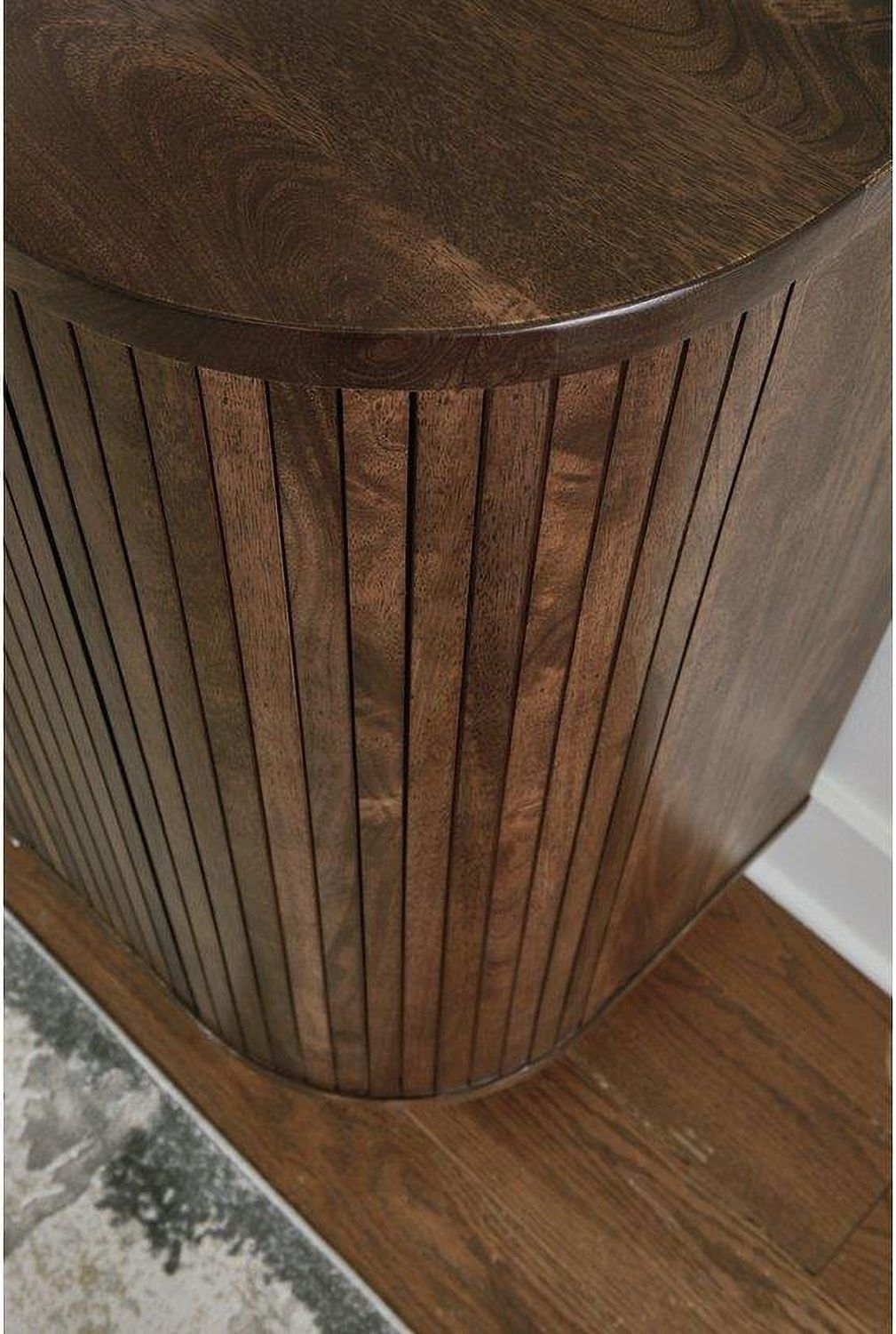 Amickly Accent Cabinet In Dark Brown A4000571