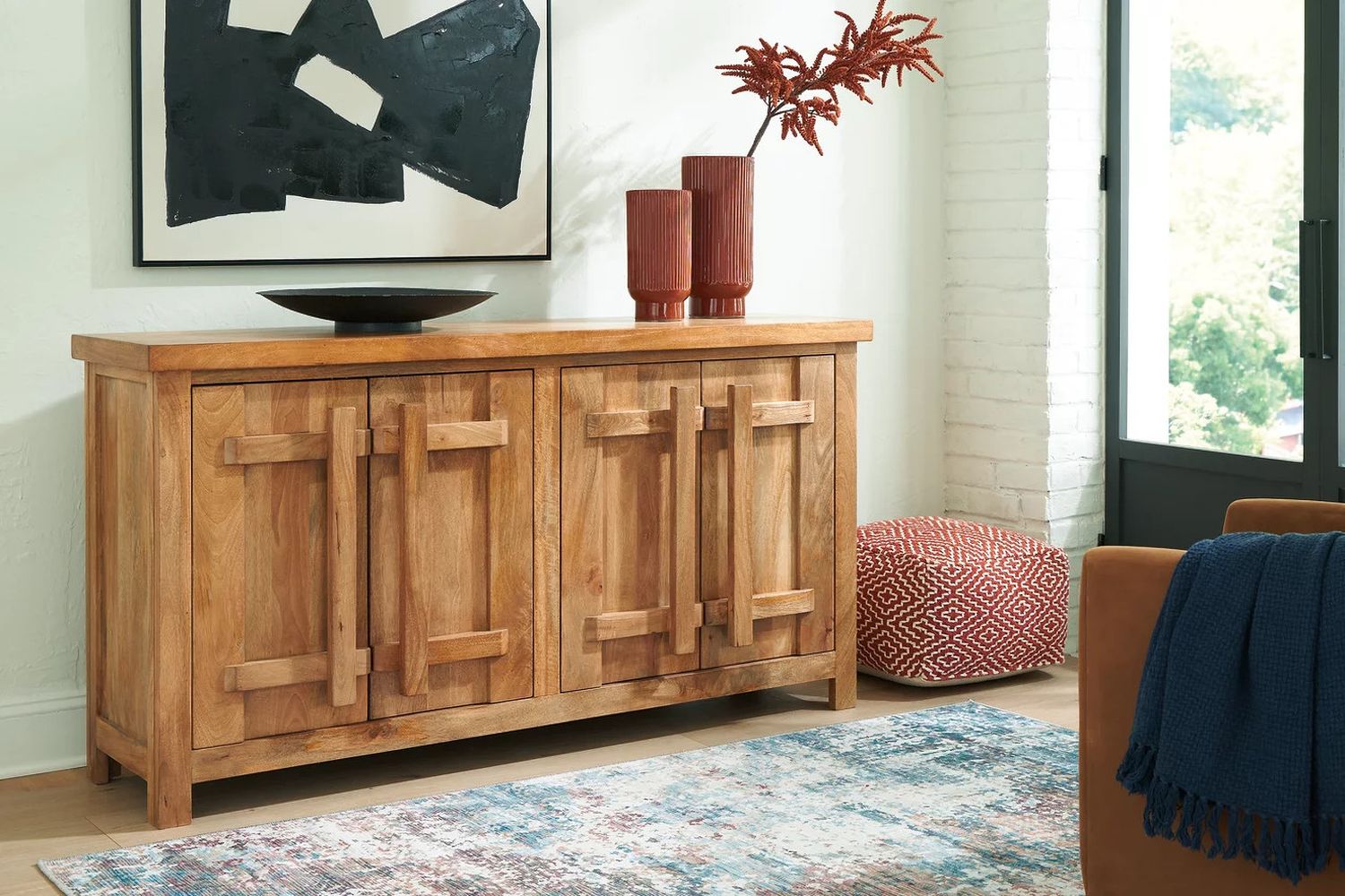 Dresor Accent Cabinet In Natural A4000578