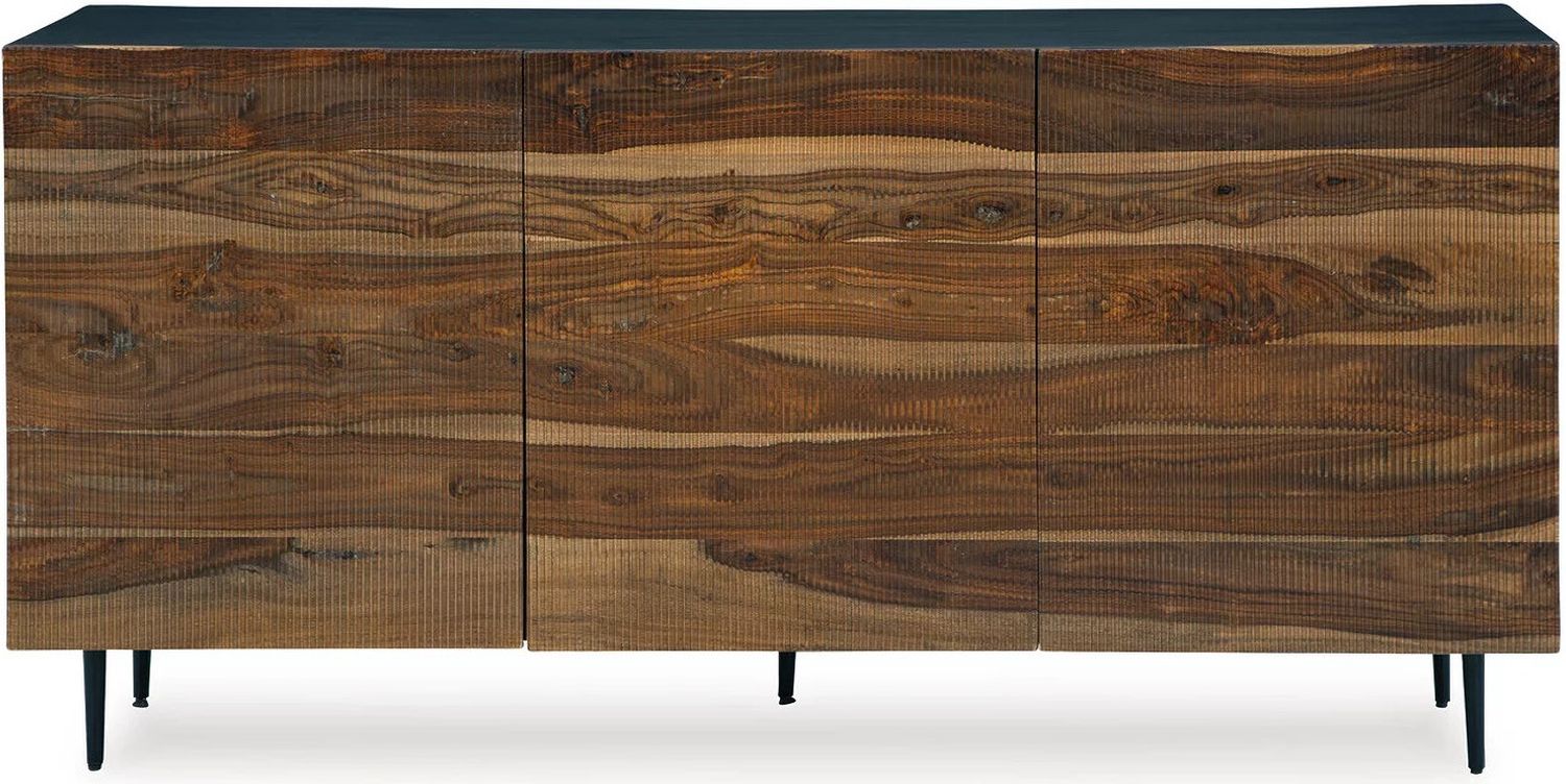 Darrey Accent Cabinet In Natural Brown A4000580