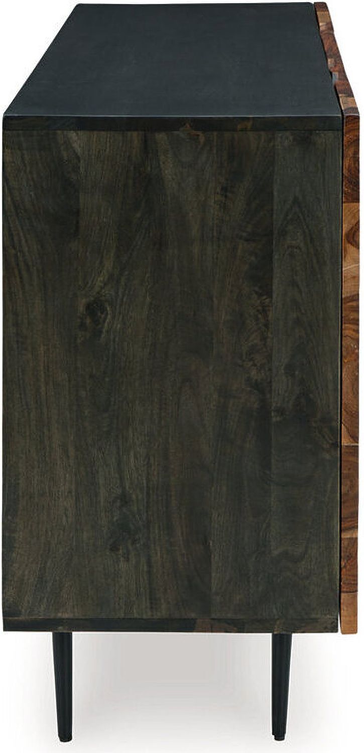 Darrey Accent Cabinet In Natural Brown A4000580