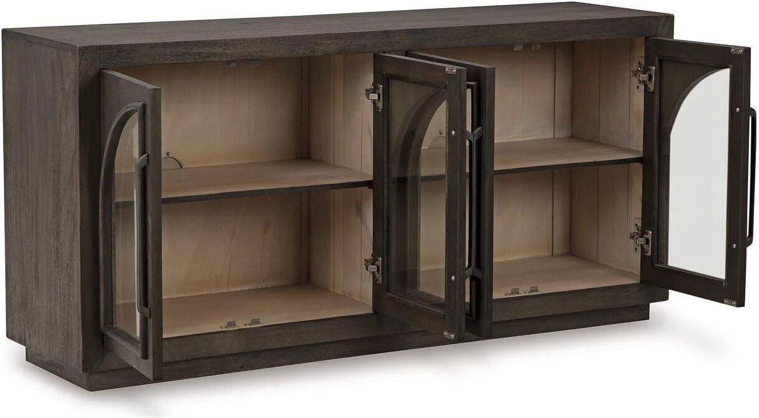 Dreley Accent Cabinet In Grayish Brown A4000586