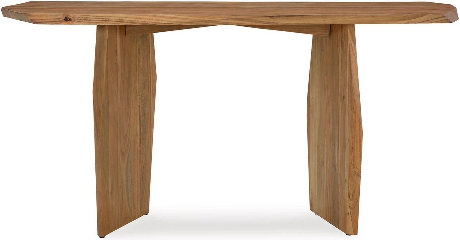 Holward Console Sofa Table In Natural A4000592