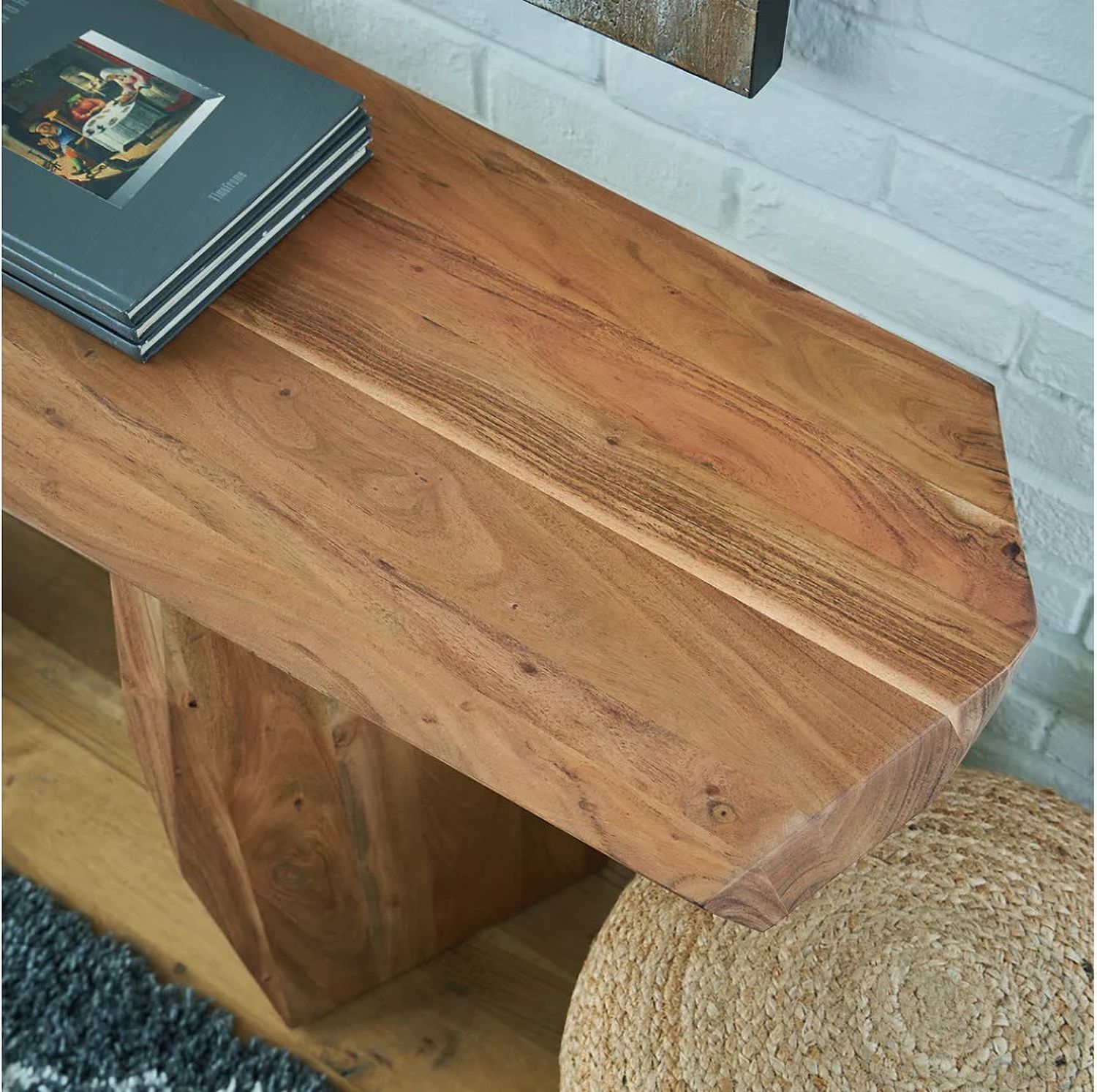 Holward Console Sofa Table In Natural A4000592
