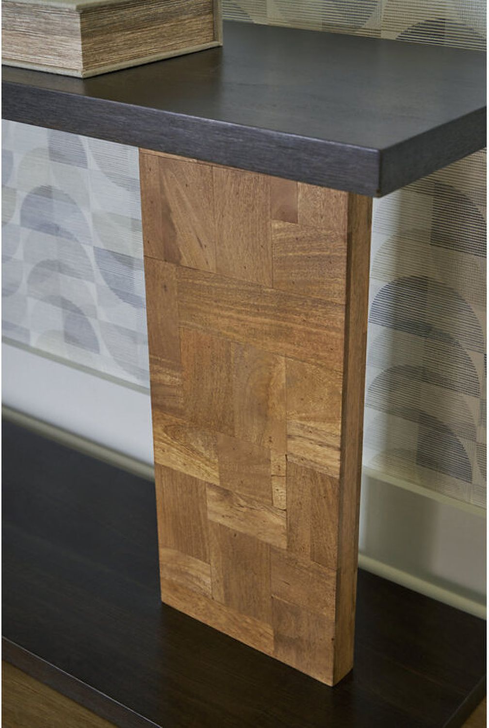 Camlett Console Sofa Table In Brown A4000594