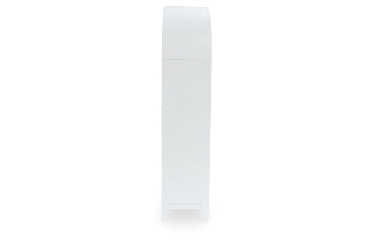 Dagandale Accent Cabinet In White/Natural A4000598