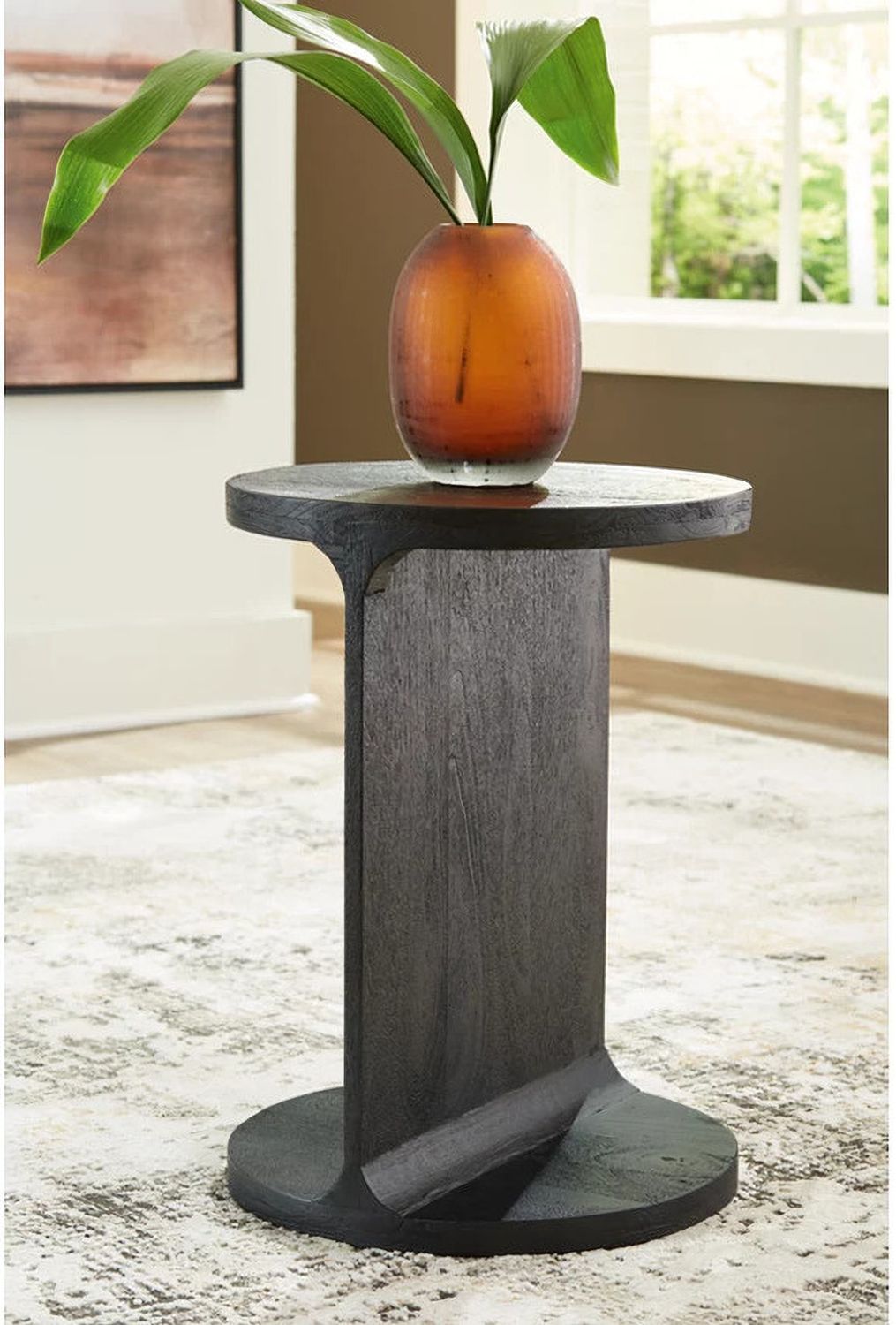 Adderley Accent Table In Black A4000600