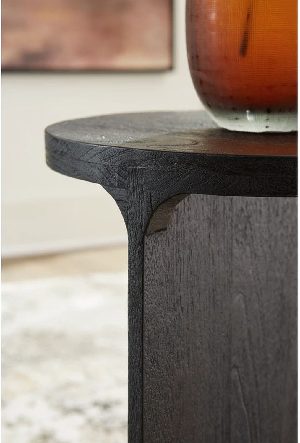 Adderley Accent Table In Black A4000600