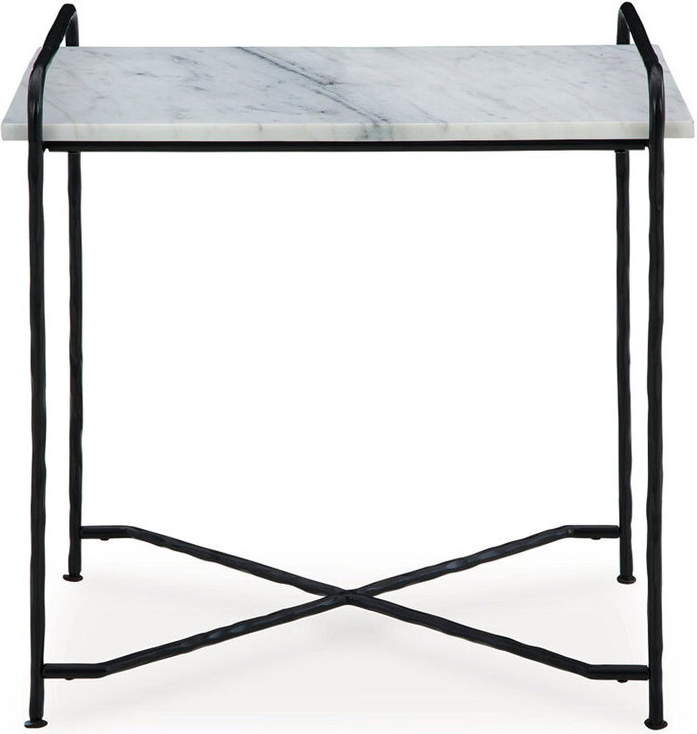Ashber Accent Table In White and Black A4000609