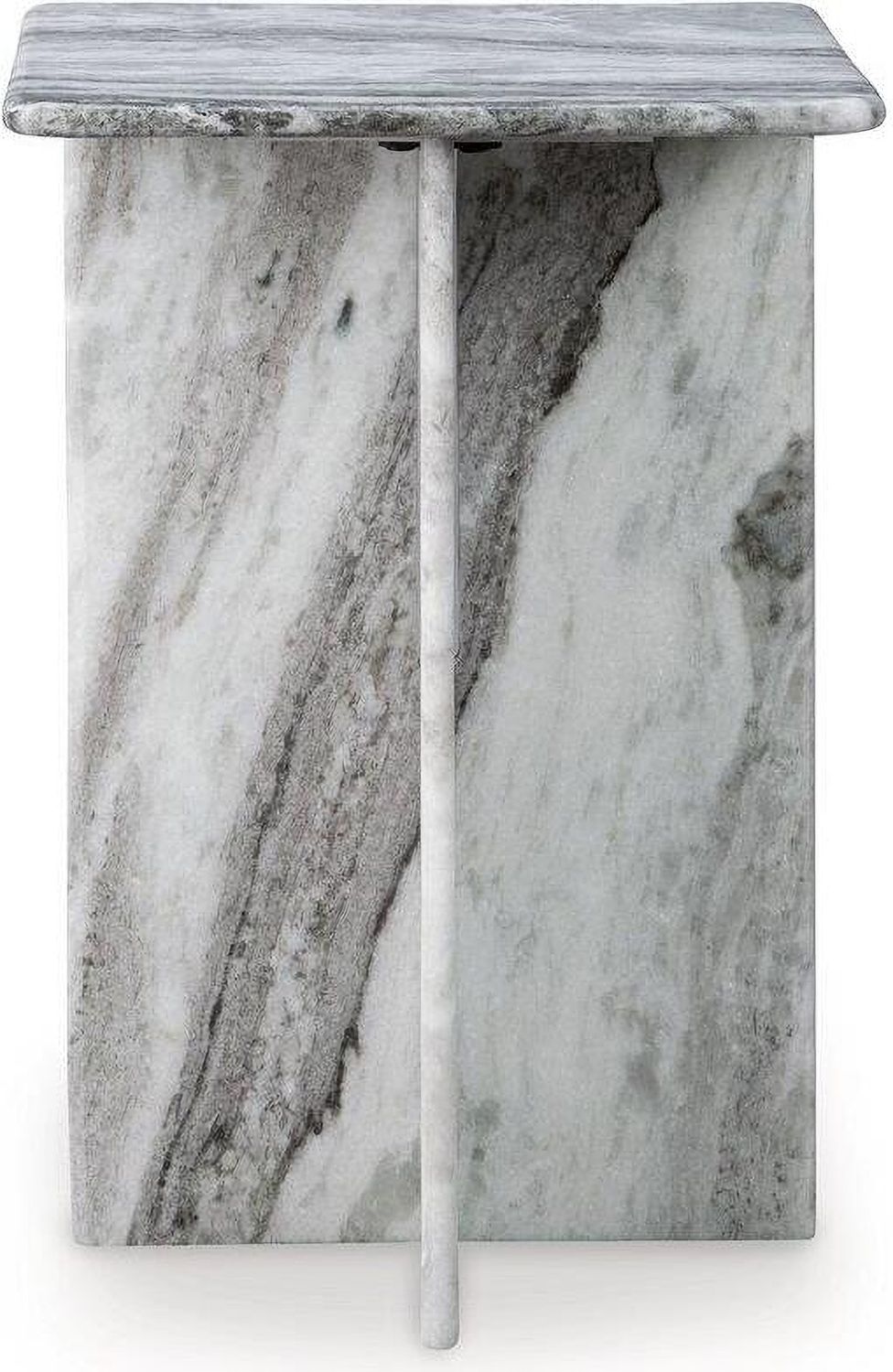 Keithwell Square Accent Table In Gray A4000611