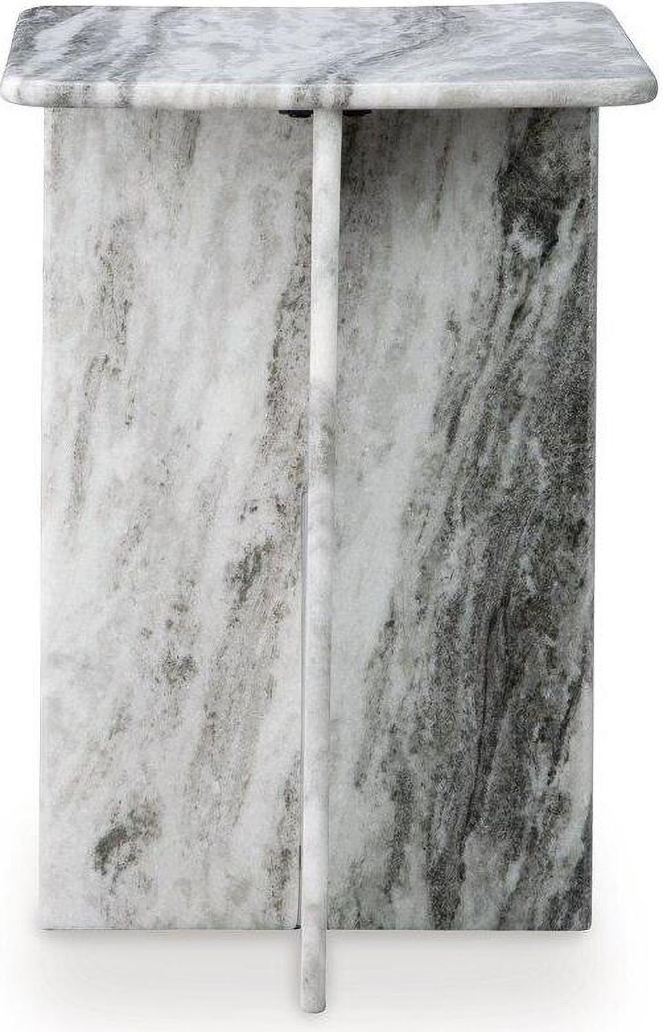 Keithwell Square Accent Table In Gray A4000611