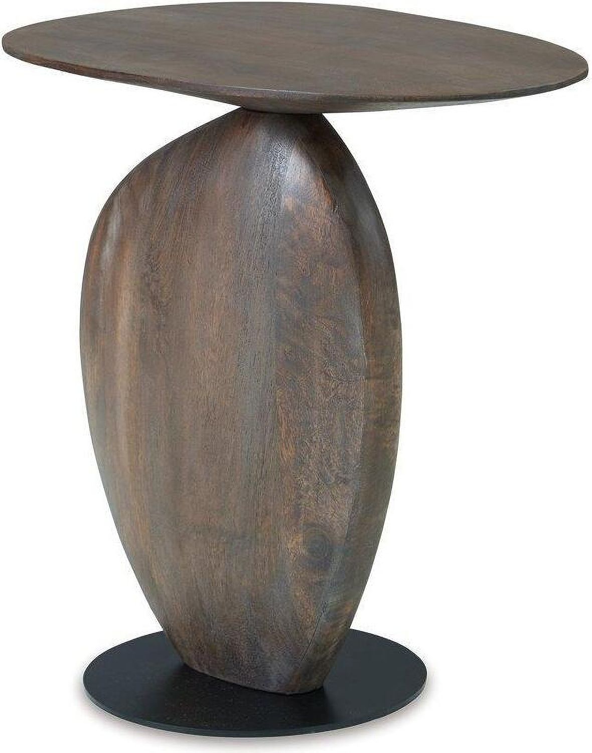 Cormmet Accent Table In Brown and Black A4000612
