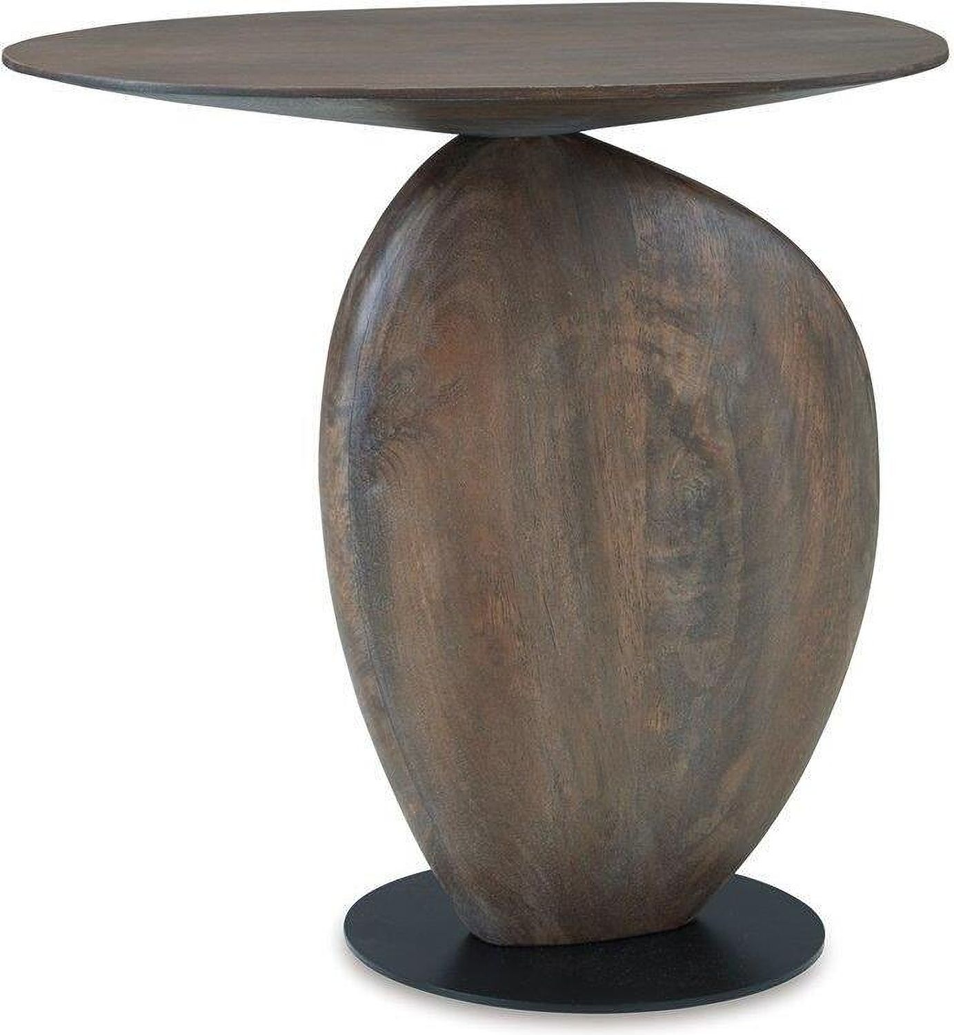 Cormmet Accent Table In Brown and Black A4000612