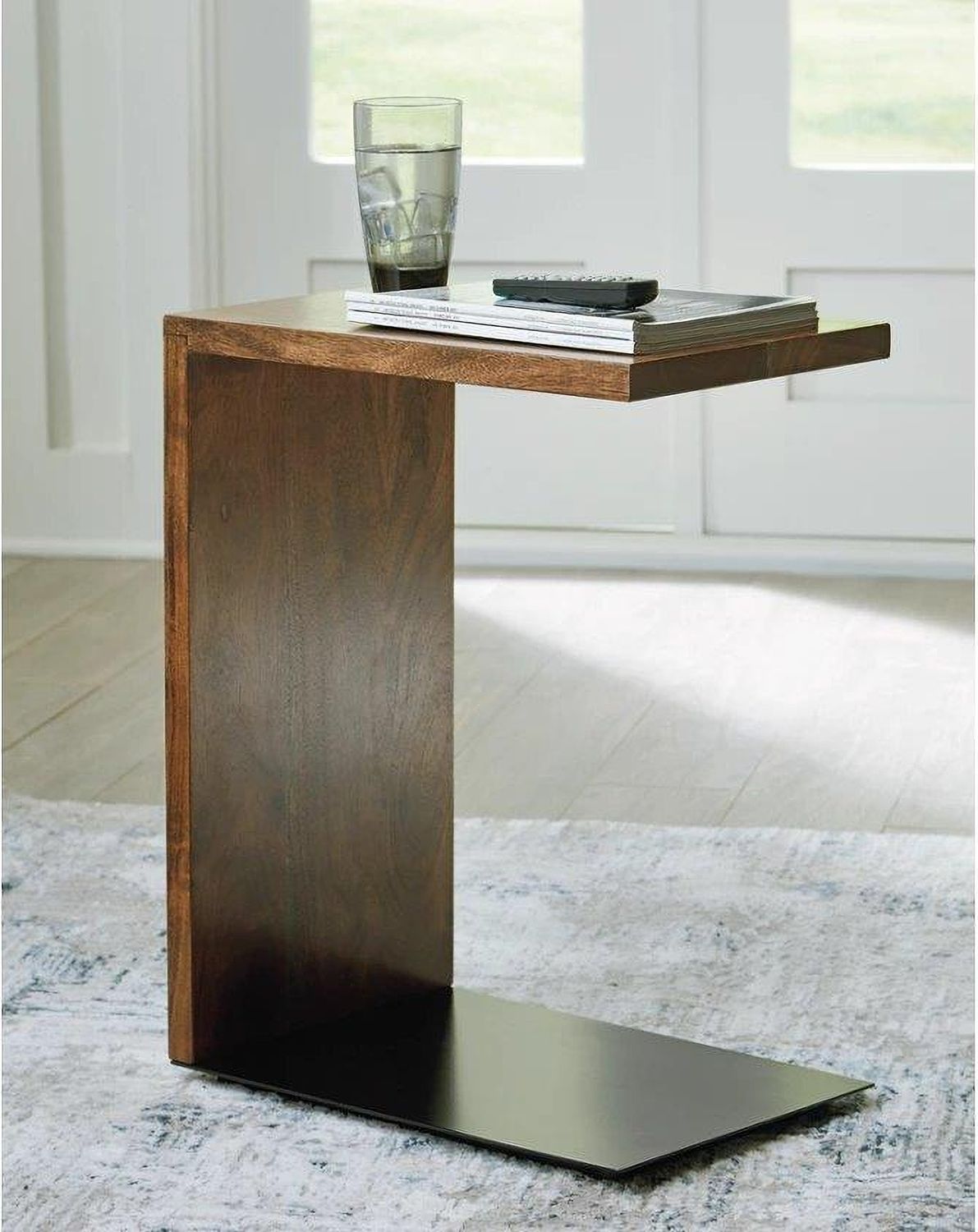 Wimshaw Accent Table In Brown and Black A4000618