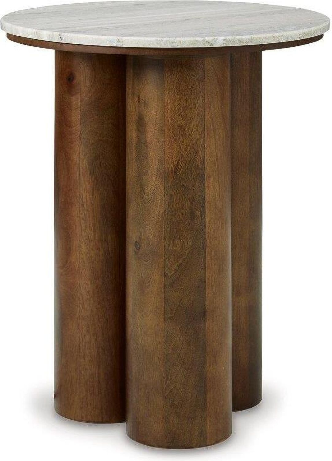 Henfield Accent Table In Beige and Brown A4000623