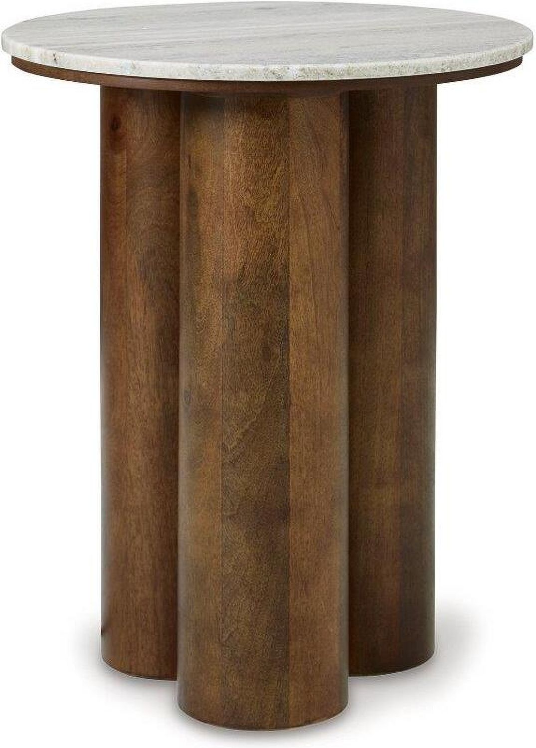 Henfield Accent Table In Beige and Brown A4000623