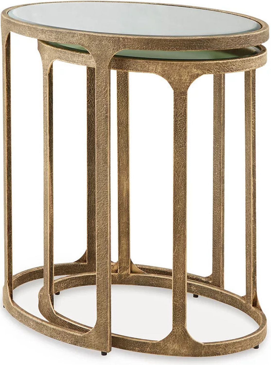 Irmaleigh Accent Table Set of 2 In Antique Black A4000624