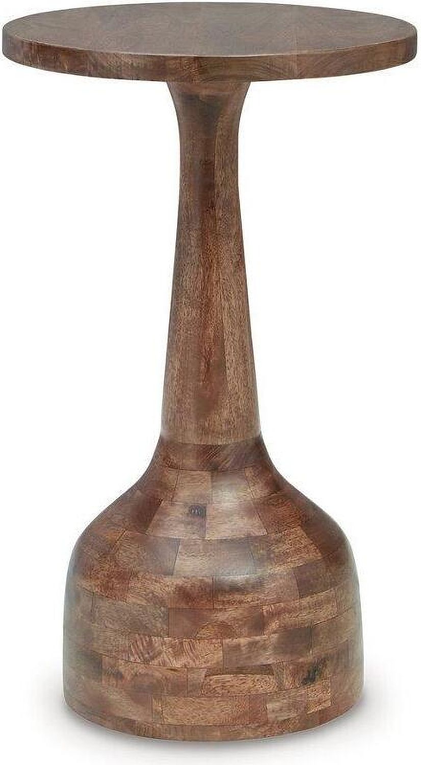 Joville Accent Table In Medium Brown A4000627