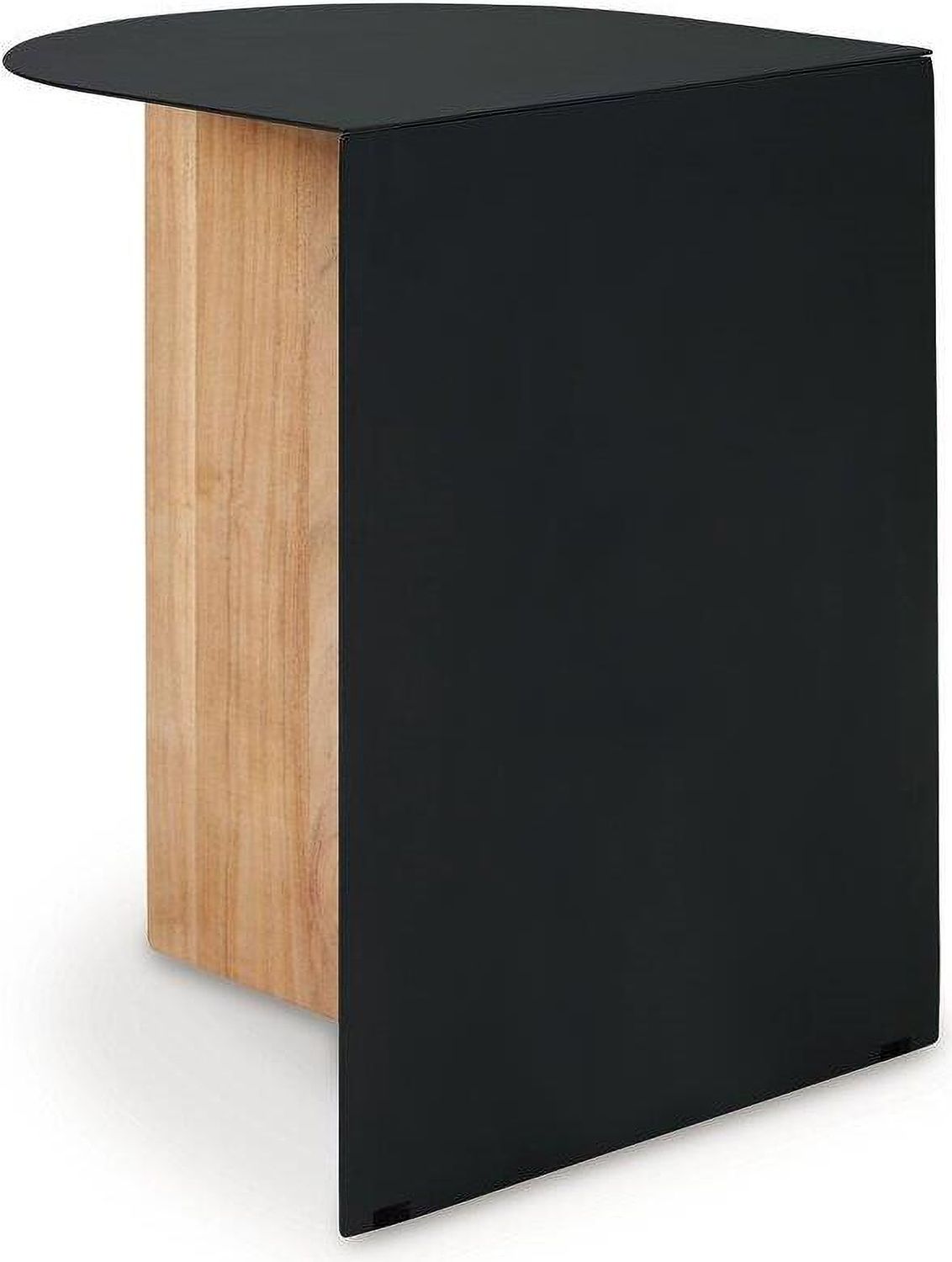 Ladgate Accent Table In Black and Natural A4000628
