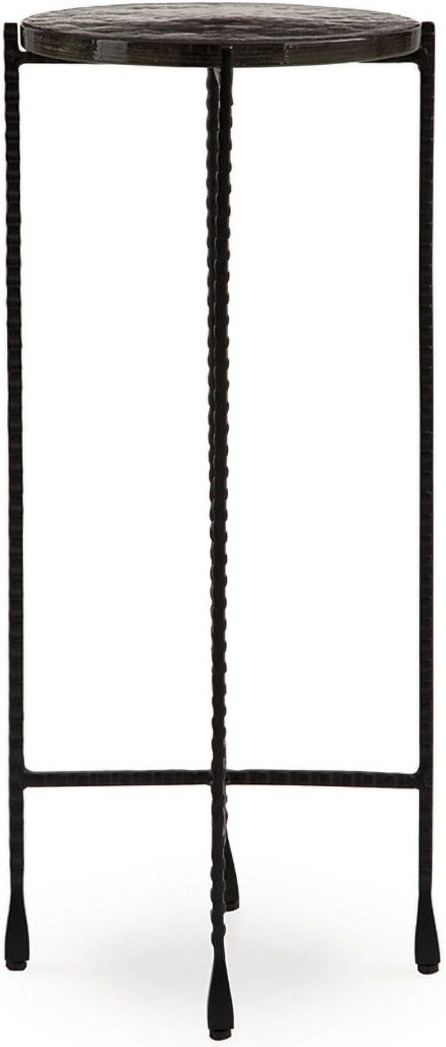 Newgoren Accent Table In Black and Clear A4000631