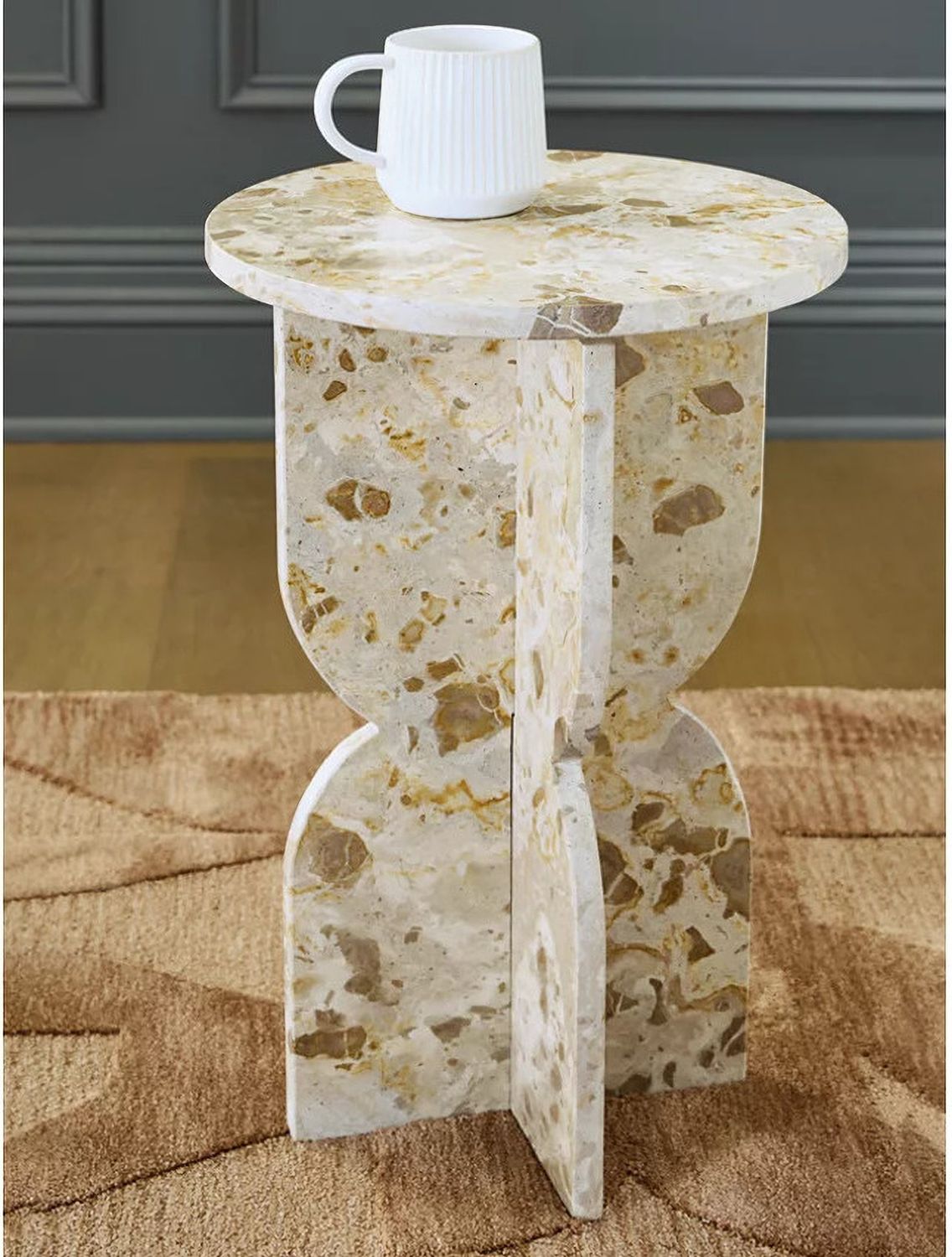 Treygan Accent Table In Beige A4000647