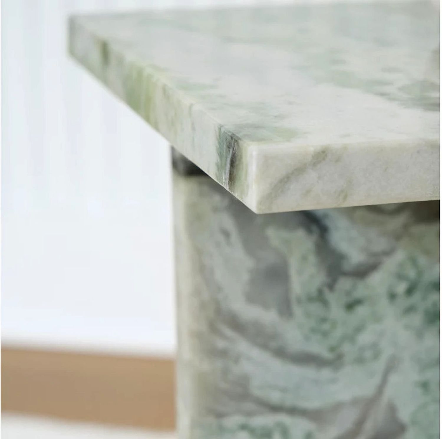 Deaconwell Accent Table In White and Green A4000648