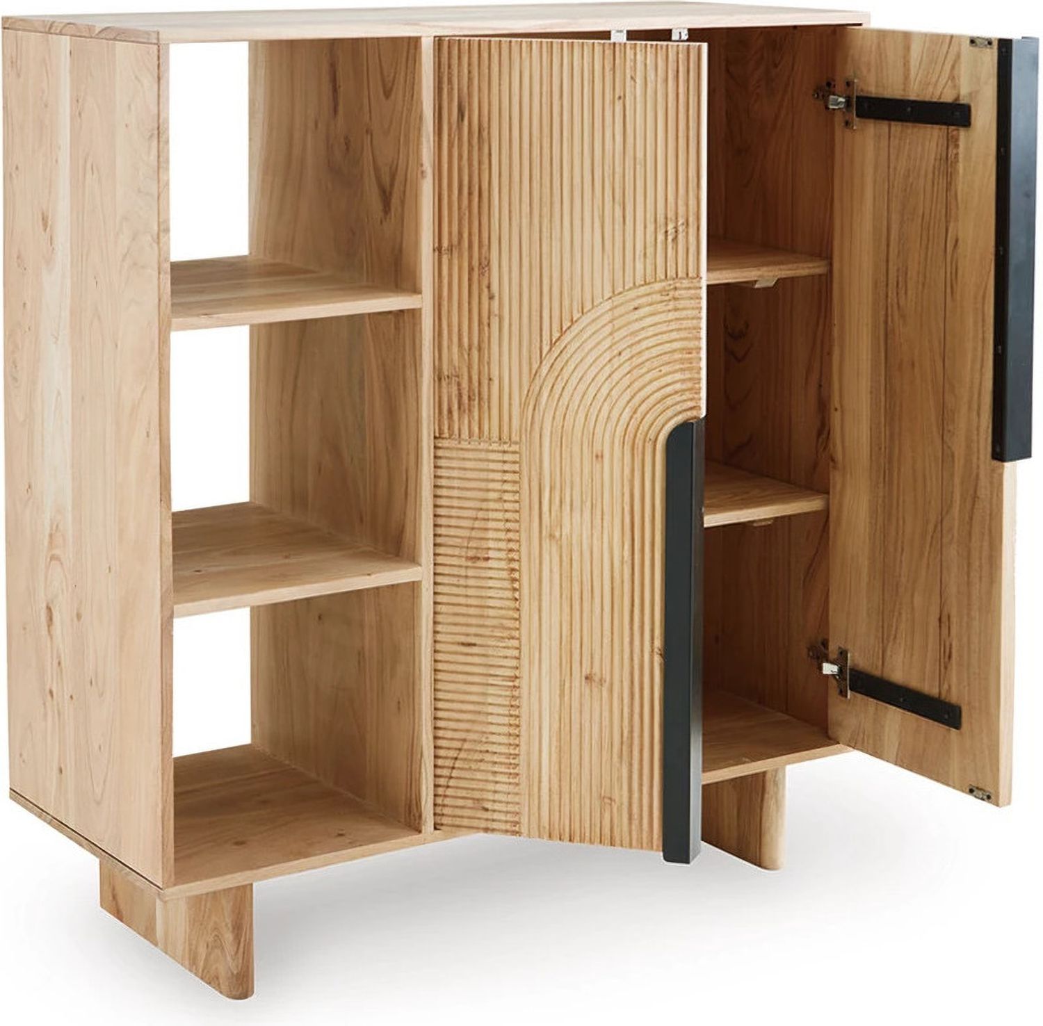 Kierwell Accent Cabinet In Natural A4000653