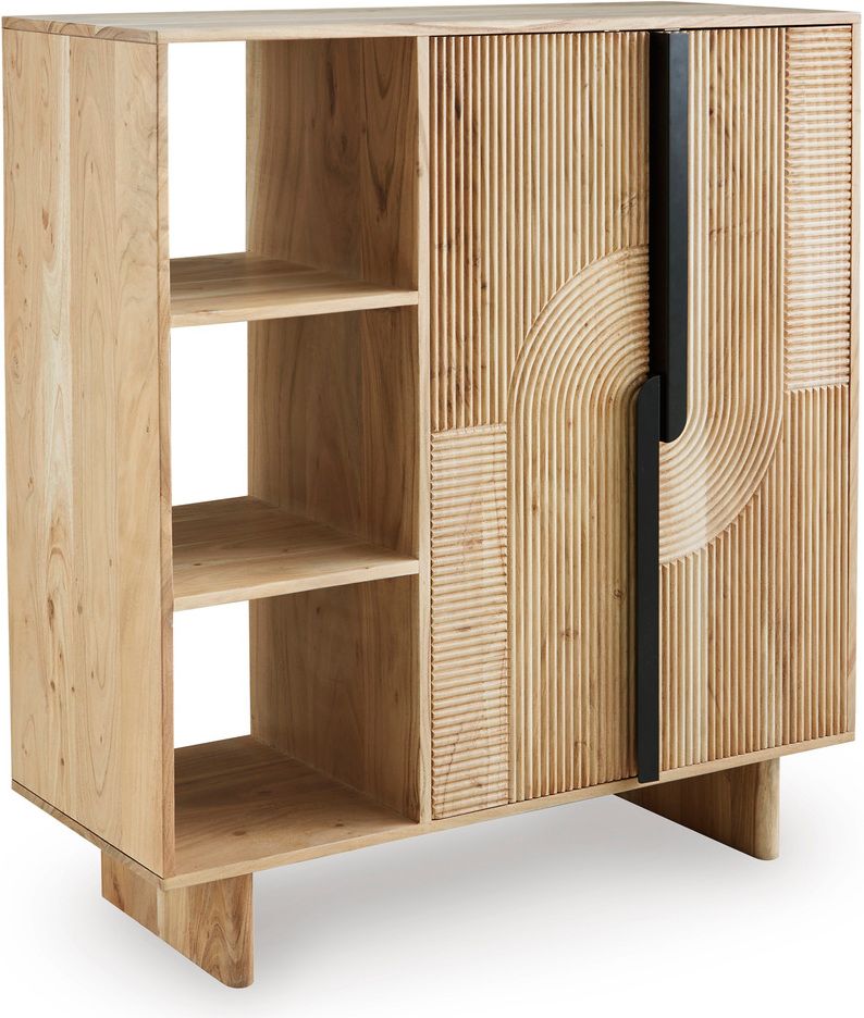 Kierwell Accent Cabinet In Natural A4000653